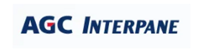 Logo of AGC Interpane, a glass manufacturing company.