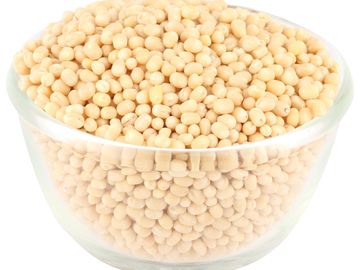 urad dhowa goli in glass bowl, gota urad dhowa