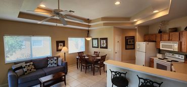 Fully equipped kitchen