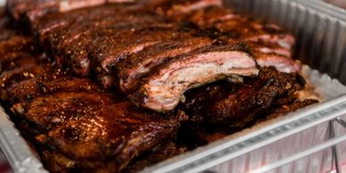 Local Smoke BBQ Catering Ribs