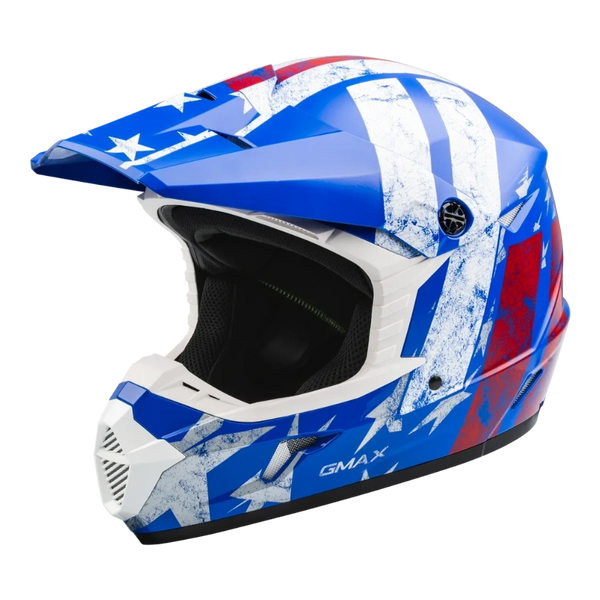 Helmet, GMAX Helmet, Off road Helmet, Blue Helmet, Sacramento ATV Motors Inc.