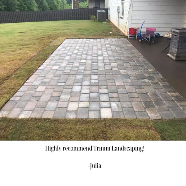 Problem solved with a patio extension.