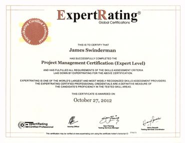 Project Management Certification (Expert Level)