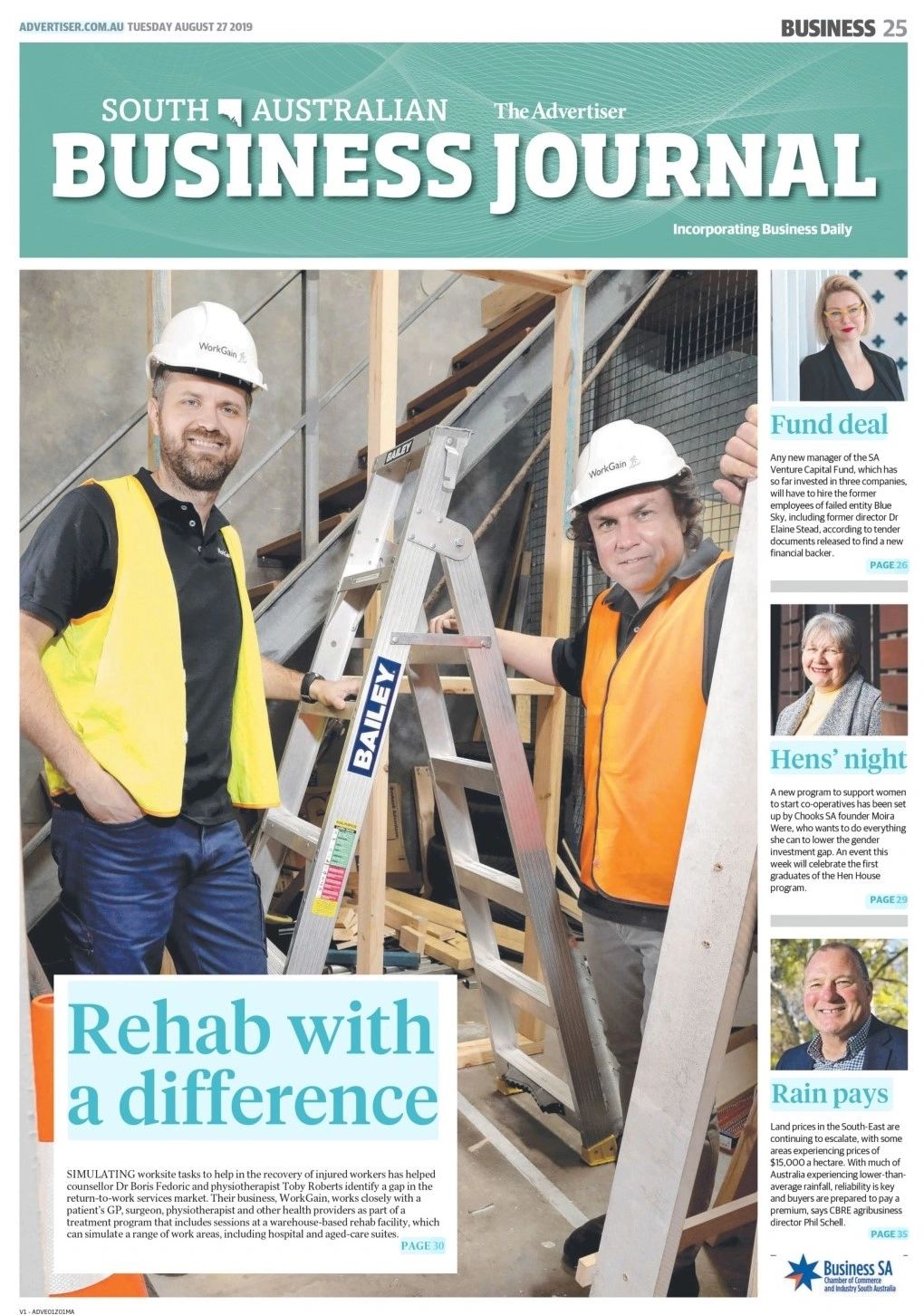Rehabilitation center bridging the gap between clinical injury rehabilitation and return to work.
