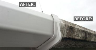 Gutter Cleaning, downspout cleaning, clogged gutters