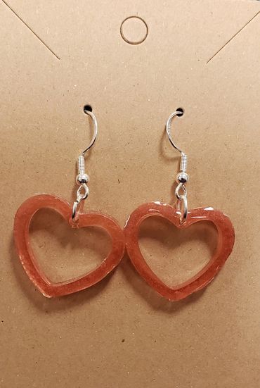 Ruby Red Heart Outline