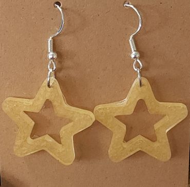 Golden Hollow Stars