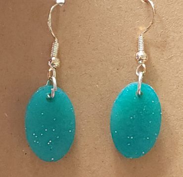 Blue Green Small Ovals