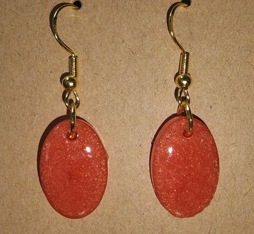 Orange Small Oval