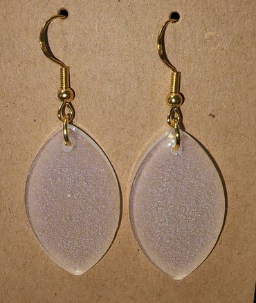 Iridescent Purple Oval