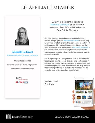 Luxury homes affiliate worldwide Real Estate realtor