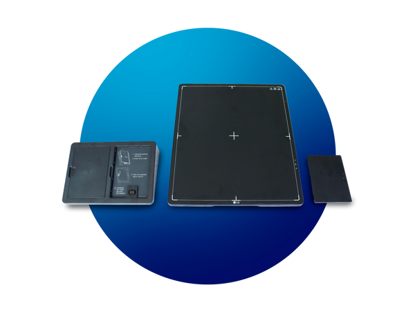 Flat panel con baterías.