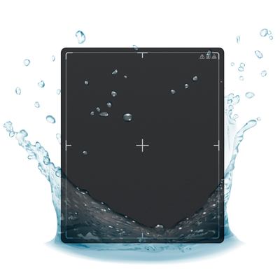 Flat panel black aprueba de agua.
