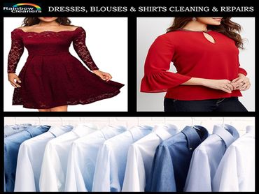 Dresses, Blouses & Shirts Cleaning & Repairs