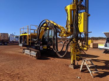 Surface drill shutdown maintenance