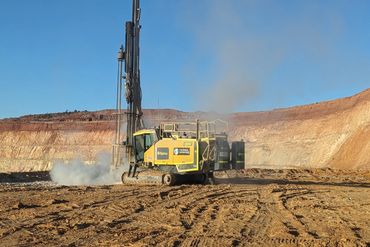 Epiroc surface drill optimised for soft ground drilling