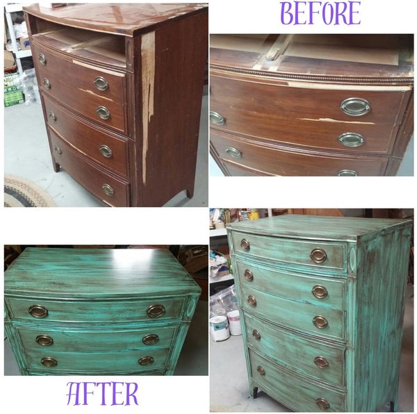 Custom distressing / antiquing