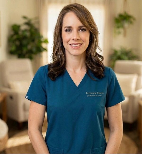 Fernanda Moreira, postpartum doula and newborn care specialist