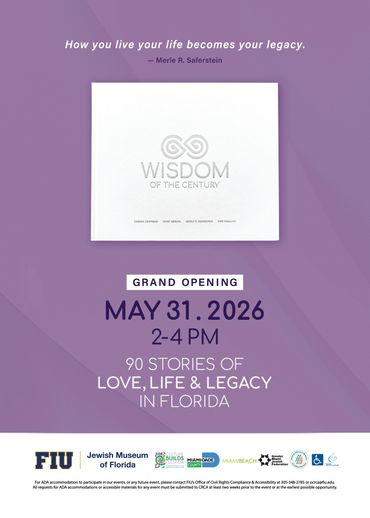 Purple flyer sharing the grand opening info for May 31, 2026 at 2 pm in Miami