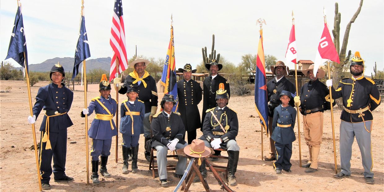 Buffalo Soldiers of the Arizona Territory Re-enactors