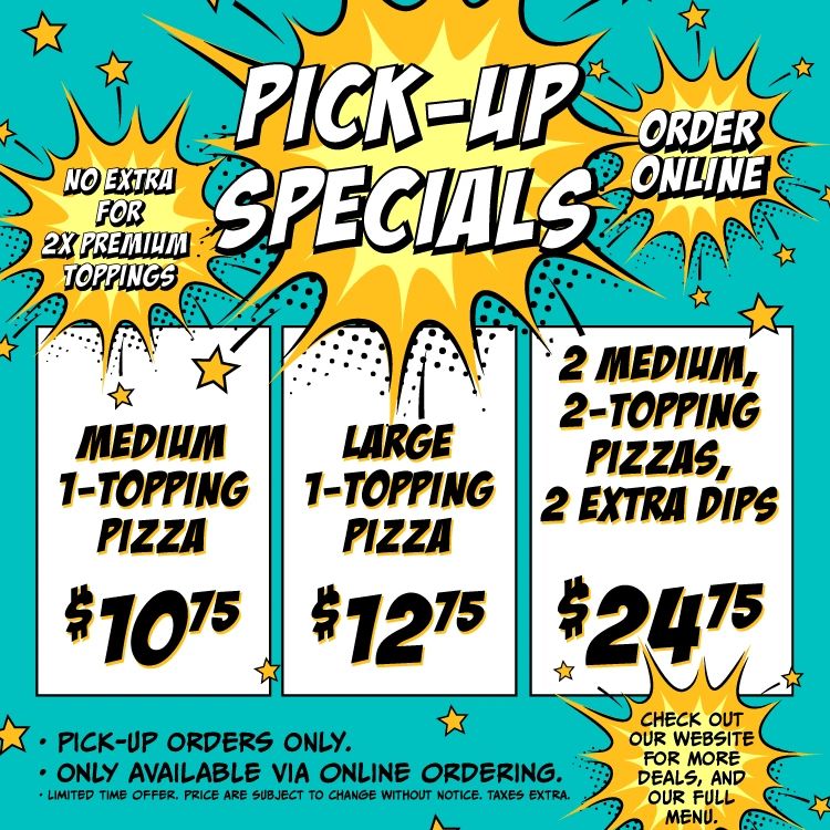 Pick Up Specials