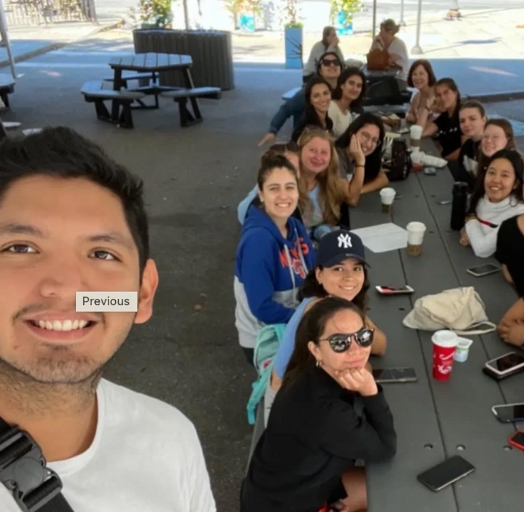 Summer gathering of au pairs.