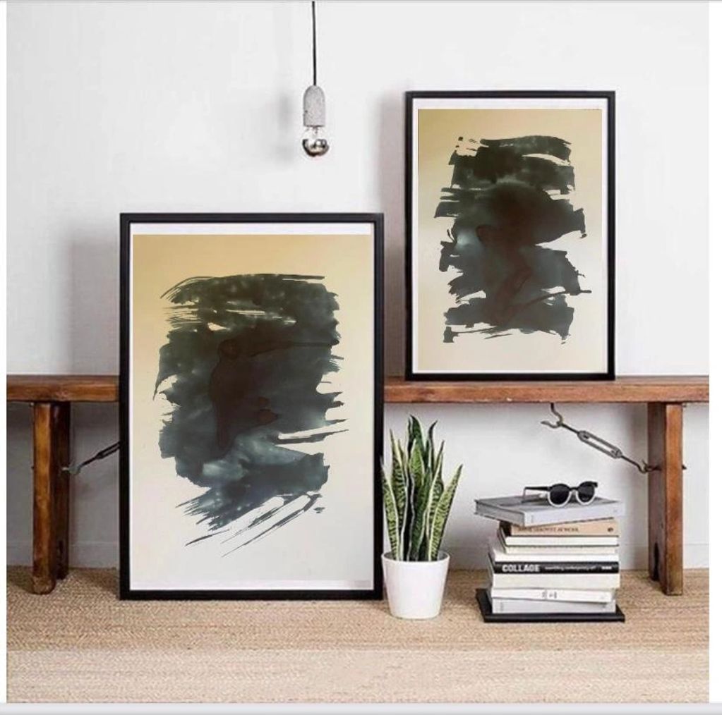 black painting