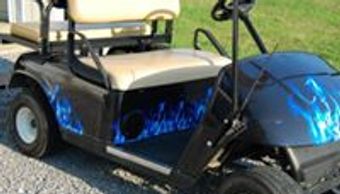 golf cart wrap