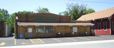 Front view of the Grand River Museum
