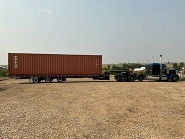 Shipping Container delivery available in Spearfish, Rapid City, Sturgis, Gillette, and Casper