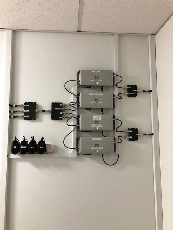 A finished installation in a factory