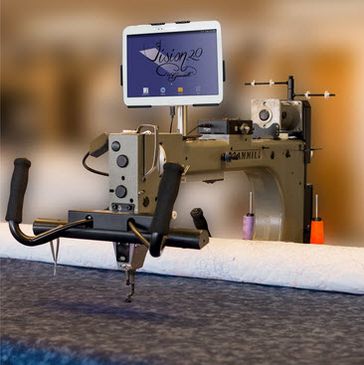 Gammill Vision 2.0 hand guided longarm quilting machine