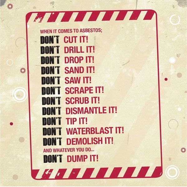 Asbestos safe practices