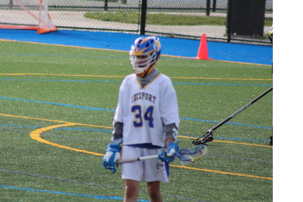 Lockport Lacrosse Association 2024 attackman Savino Bax...Lockport Lake Effect Lacrosse