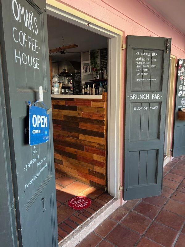 Omar’s Cafe, Soper’s Hole, Tortola, BVI