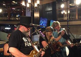 Slash, Axl, and Jon Bon Jovi hit the stage