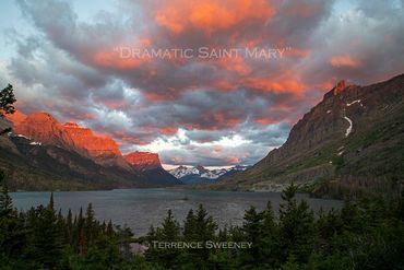 "Dramatic Saint Mary" | Saint Mary Lake | Glacier National Park