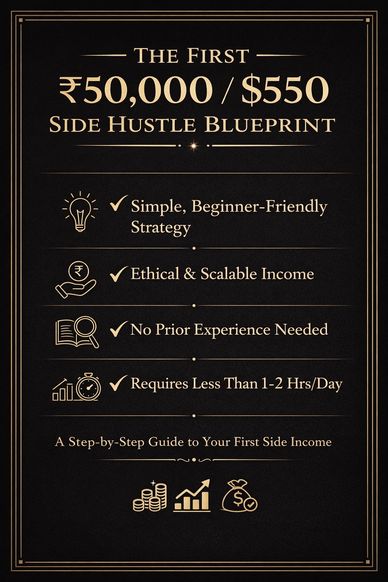 The first ₹50K / $550 Blueprint