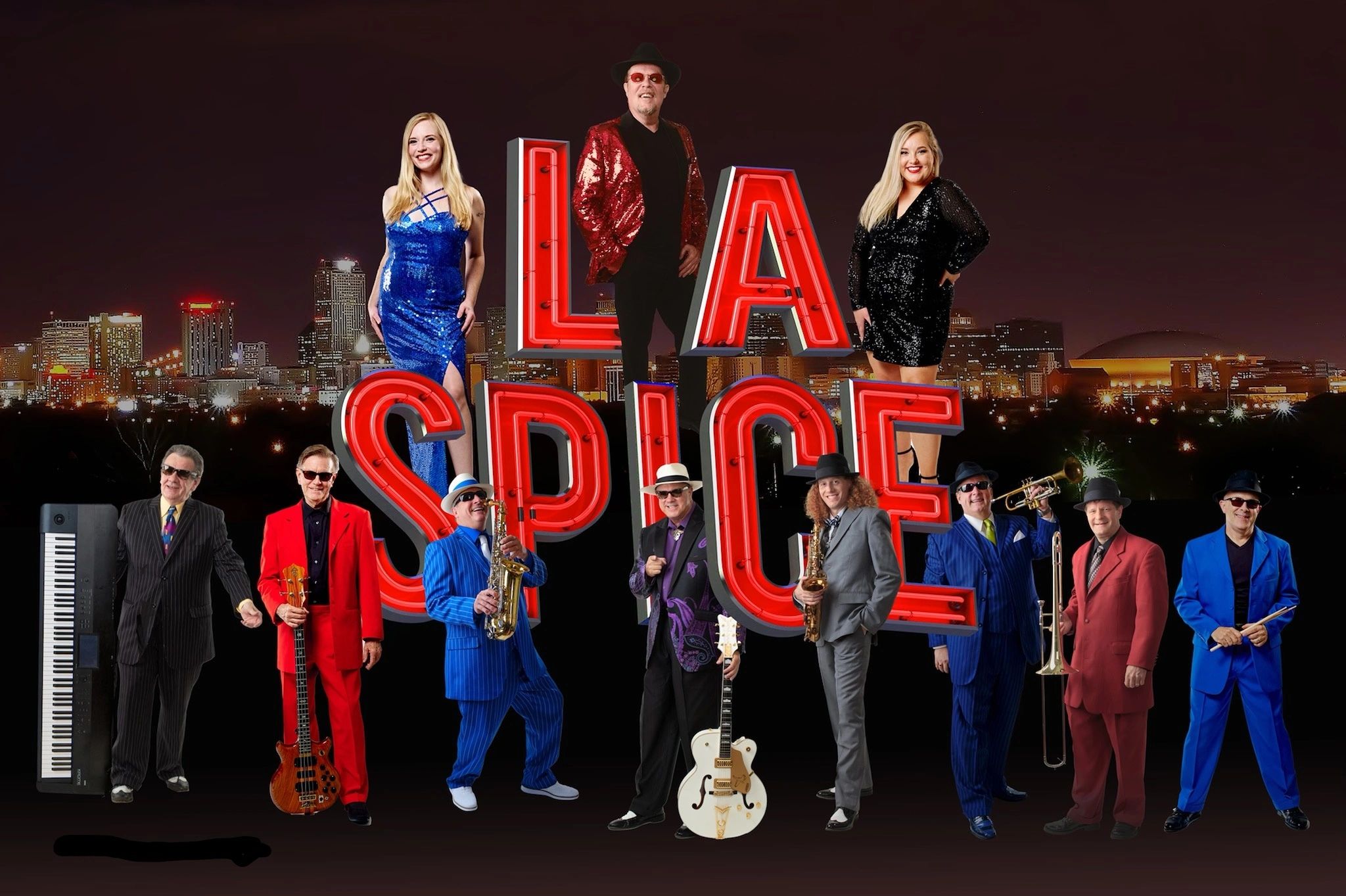 Louisiana Spice Band Cover Photo - Colors