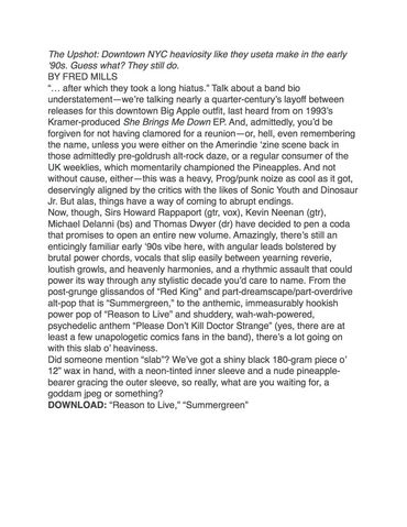 Fred Mills review of Twice on the Pipe