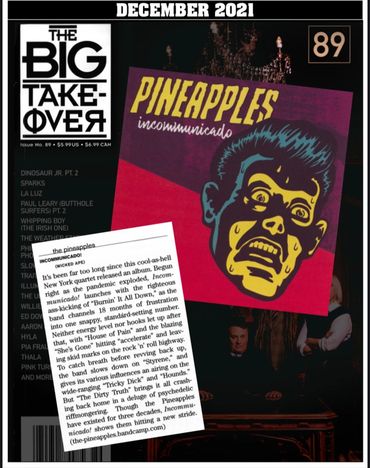 December 2021 Big Takeover review of Incommunicado