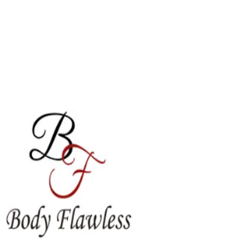 the letter B and F for the Body flawless logo