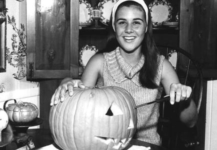 Carving Jack-O'-Lanterns at Halloween