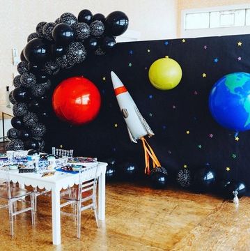 Space balloon party package delivered to 77373, 77381, 77064, 77429, 77396, 77002, 77018