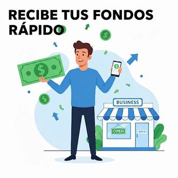 Tercer: recibe tus fondos en 48 horas con nuestro servicio gratuito y apoyo para crecer tu empresa