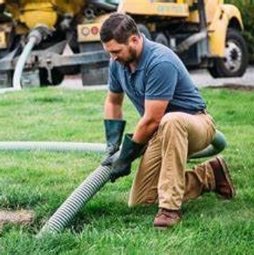 Septic tank pumping