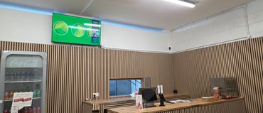 New TV install with designated Power supply