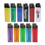 Square Edge Custom Printed Lighters-Solid Colors-West Coast