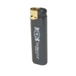 Electronic lighter-Black with Gold trim-custom printed