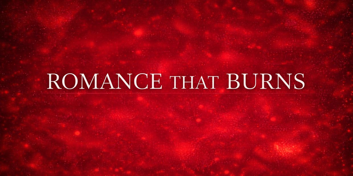 Romance That Burns banner for contemporary romance books with emotional intensity and desire